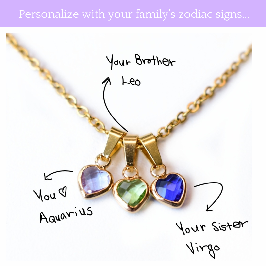 Personalized Zodiac Necklace - Quantumarium