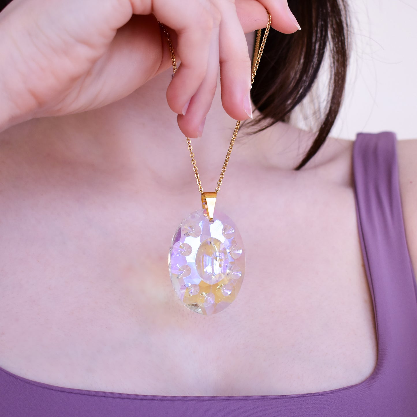 Crystal Mandala Necklace - Quantumarium