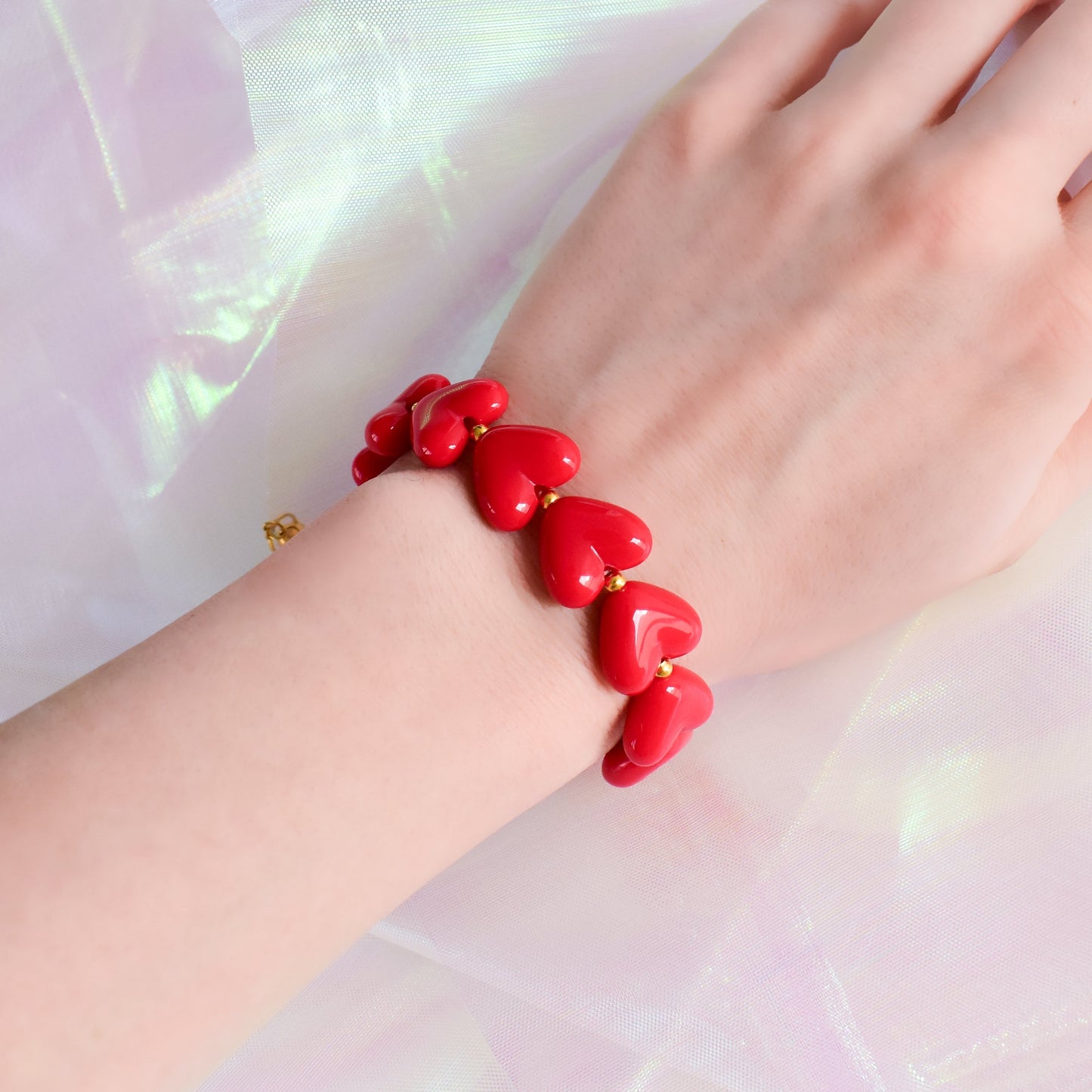 Red Heart Bracelet