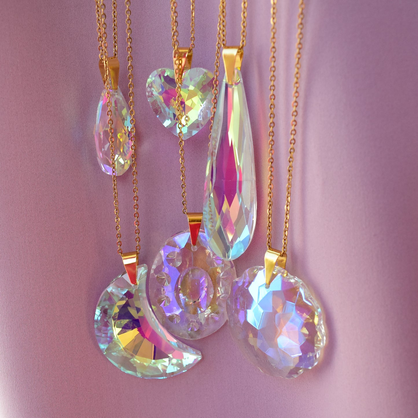 Crystal Heart Necklace - Quantumarium