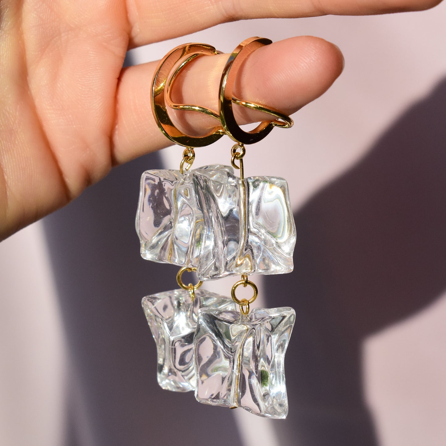 Ice Cube Earrings - Quantumarium