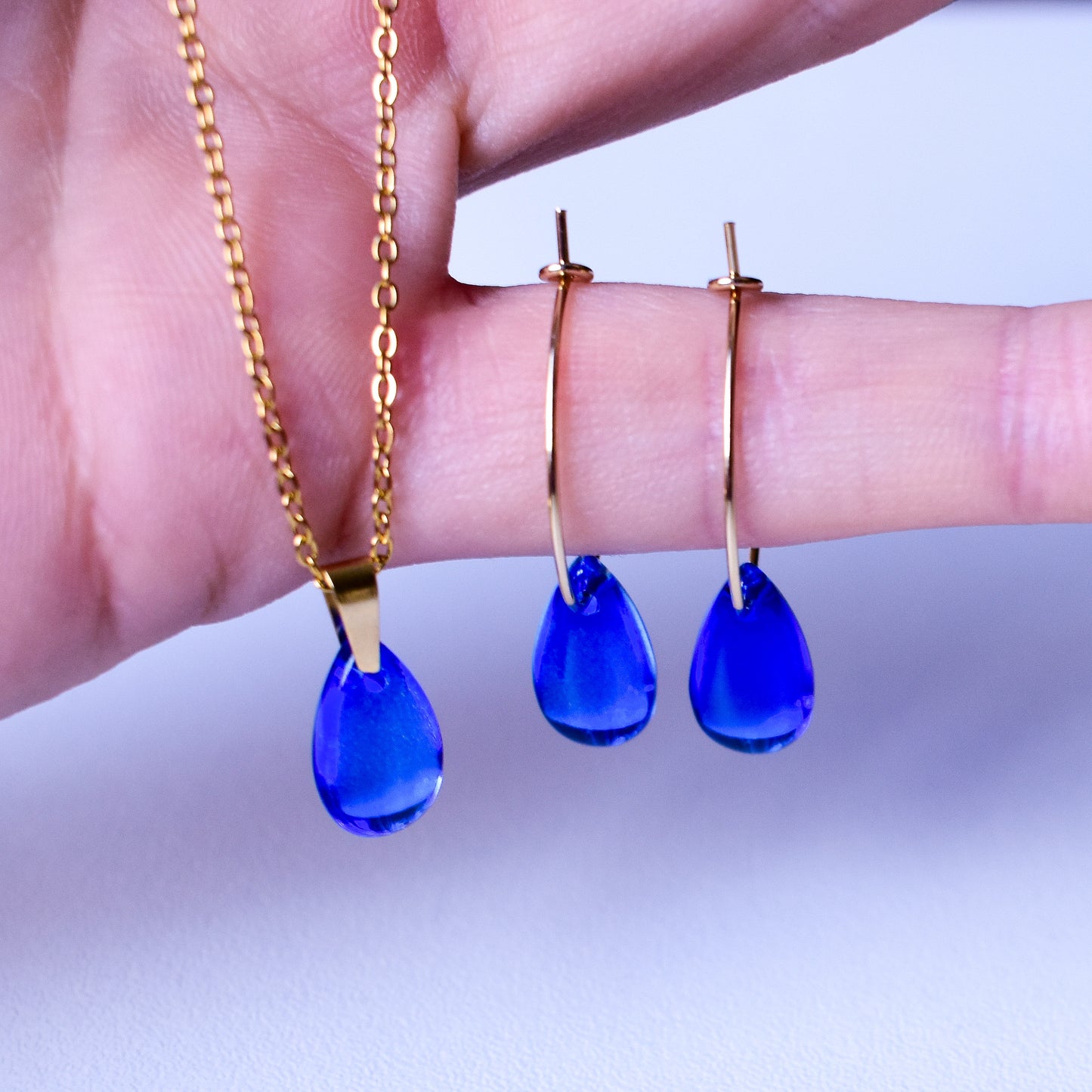 Saphire Tears Set - Quantumarium
