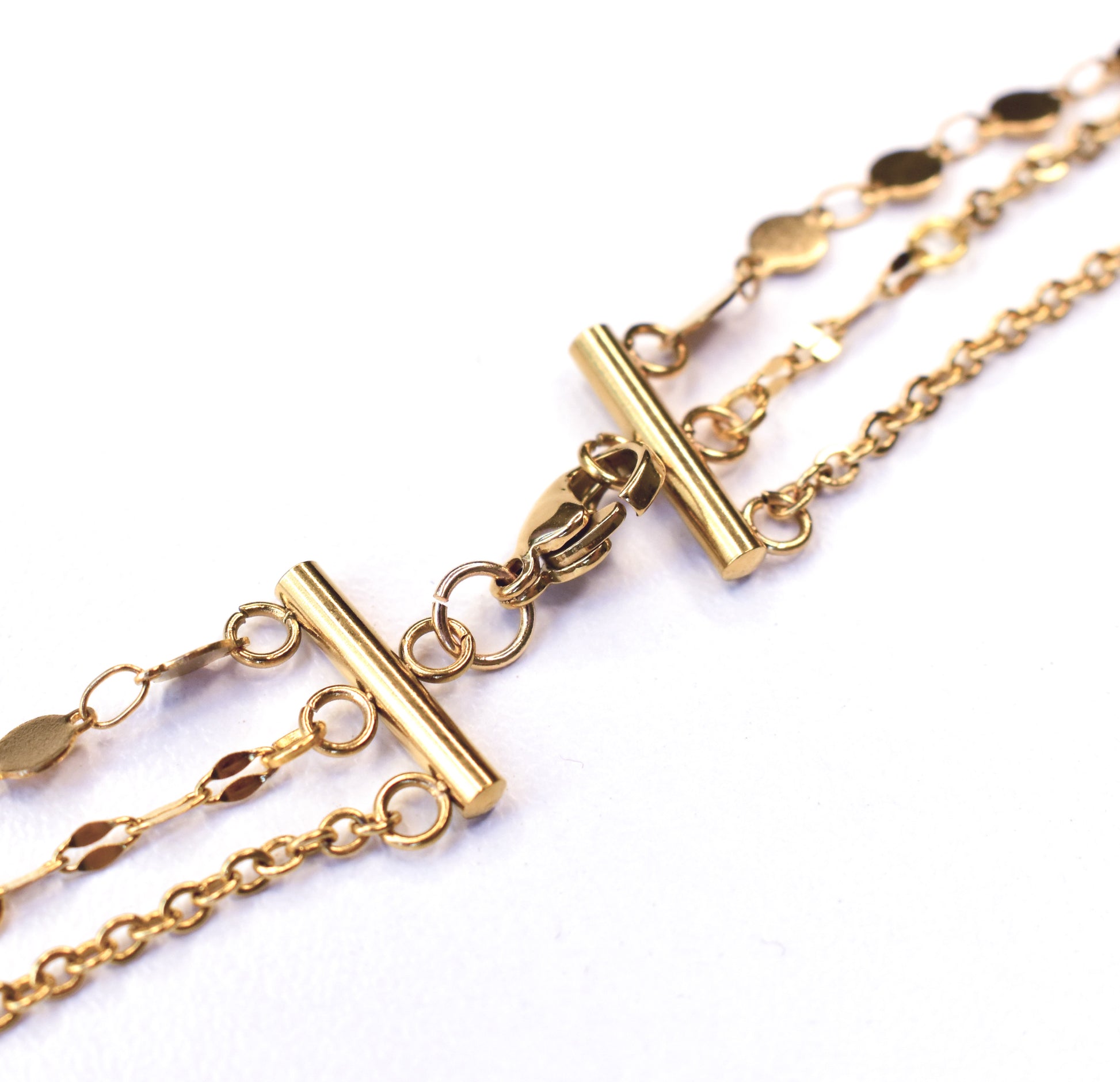 Pink Layered Necklace - Quantumarium
