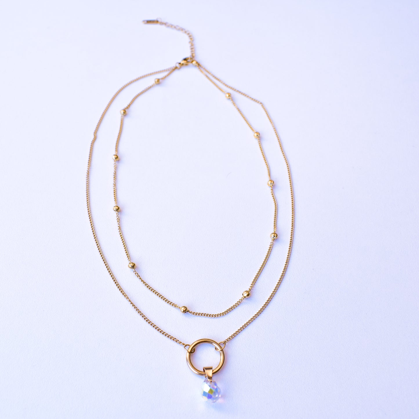 Layered Crystal Necklace - Quantumarium