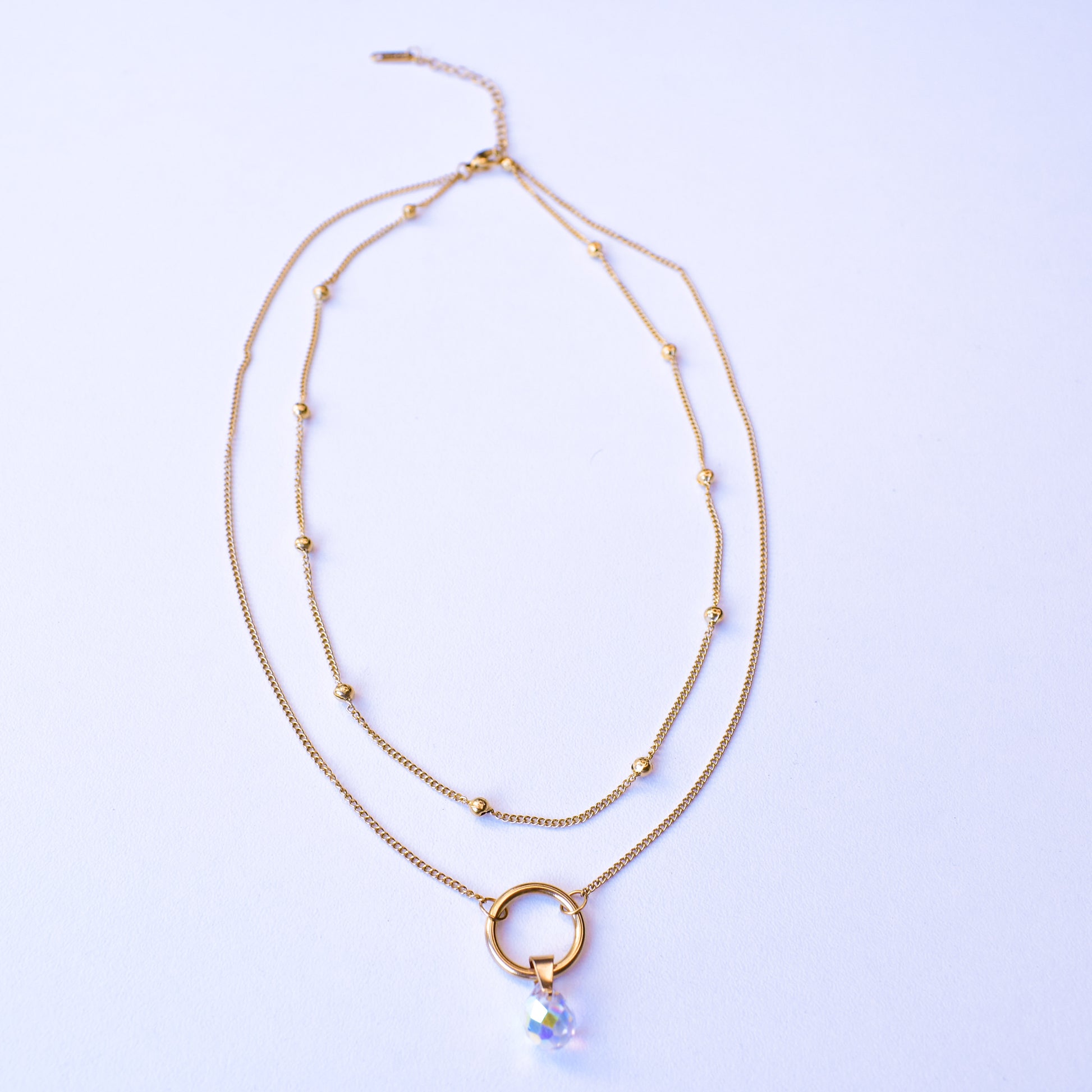 Layered Crystal Necklace - Quantumarium