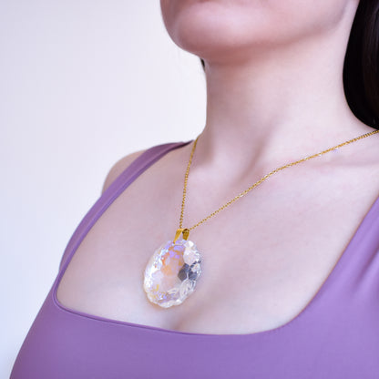 Crystal Flower Necklace - Quantumarium