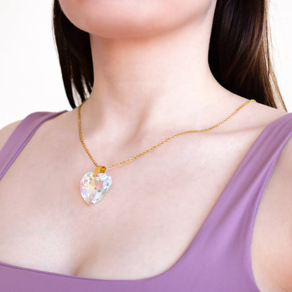 Crystal Heart Necklace - Quantumarium