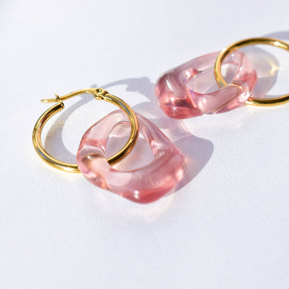Rosa Earrings - Quantumarium
