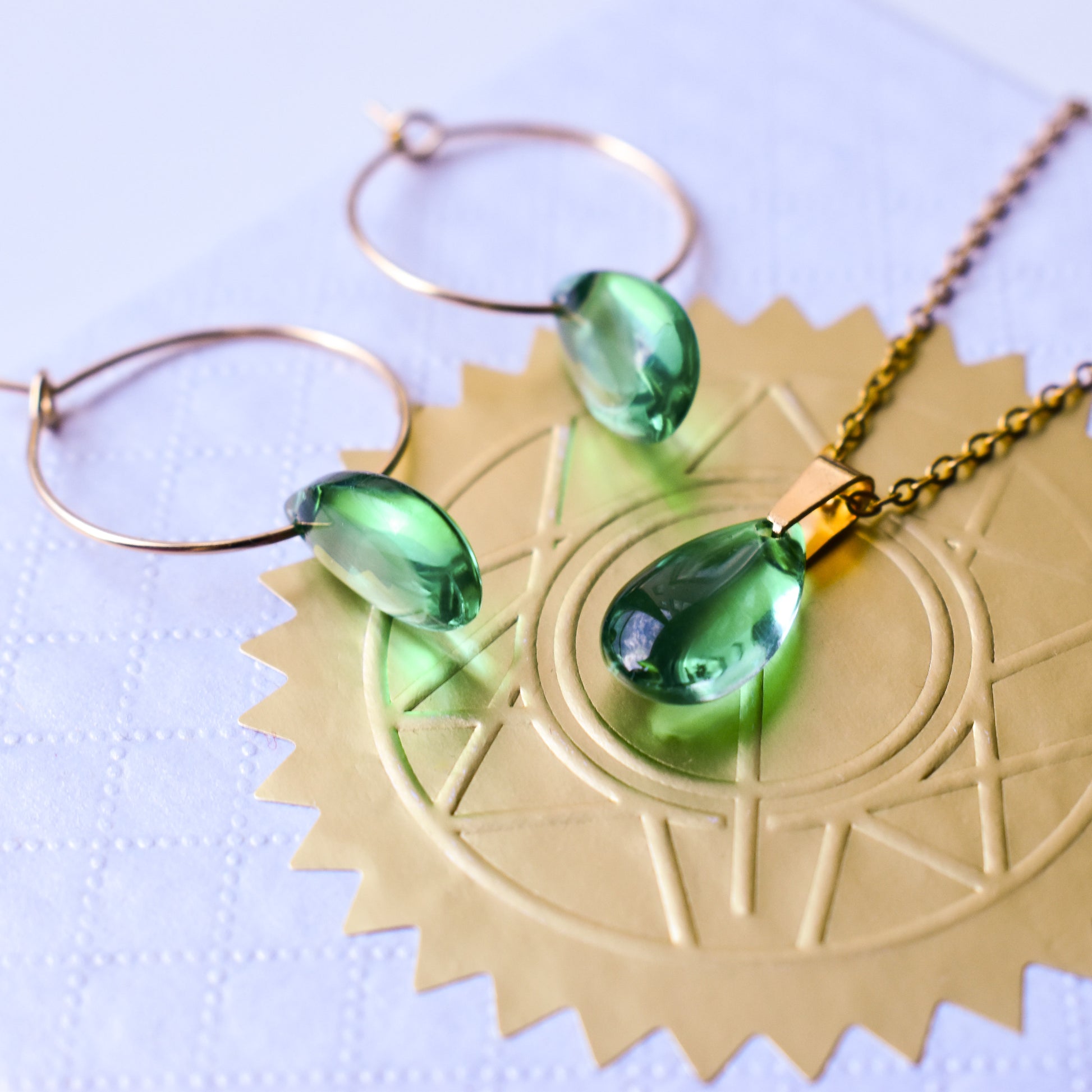 Emerald Tears Set - Quantumarium