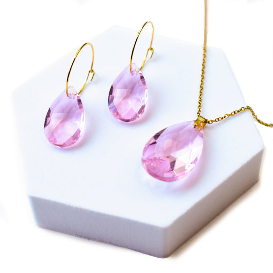 Pink Crystal Set